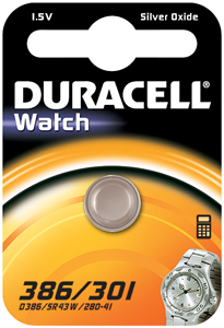 DURACELL Knoopcell Batterij 386-301