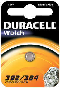 DURACELL Knoopcell Batterij 392-384