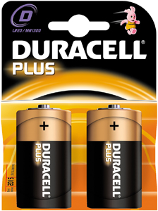Blister D Cell Plus Batterijen