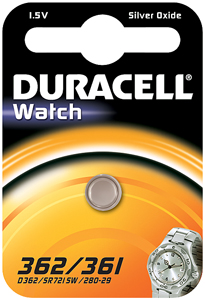 DURACELL Knoopcell Batterij 362-361
