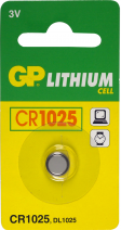 GP Knoopcell Batterij CR1025