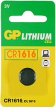 GP Knoopcell Batterij CR1616