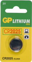 GP Knoopcell Batterij CR2025