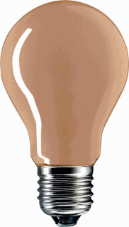 Standaard Lamp Oranje 15w E27
