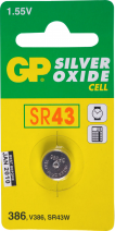 GP Knoopcell Batterij SR43-386