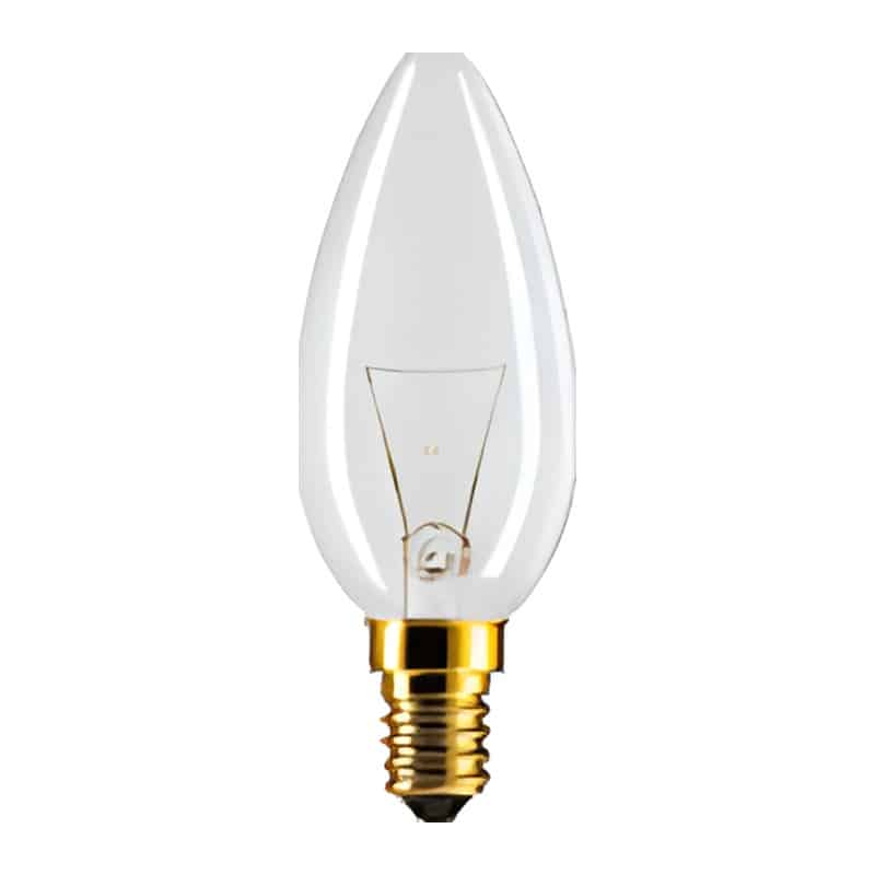 Kaarslamp Helder 60W E14