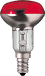 Reflectorlamp Rood R50 40W E14