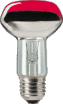 Reflectorlamp Rood R63 40W E27